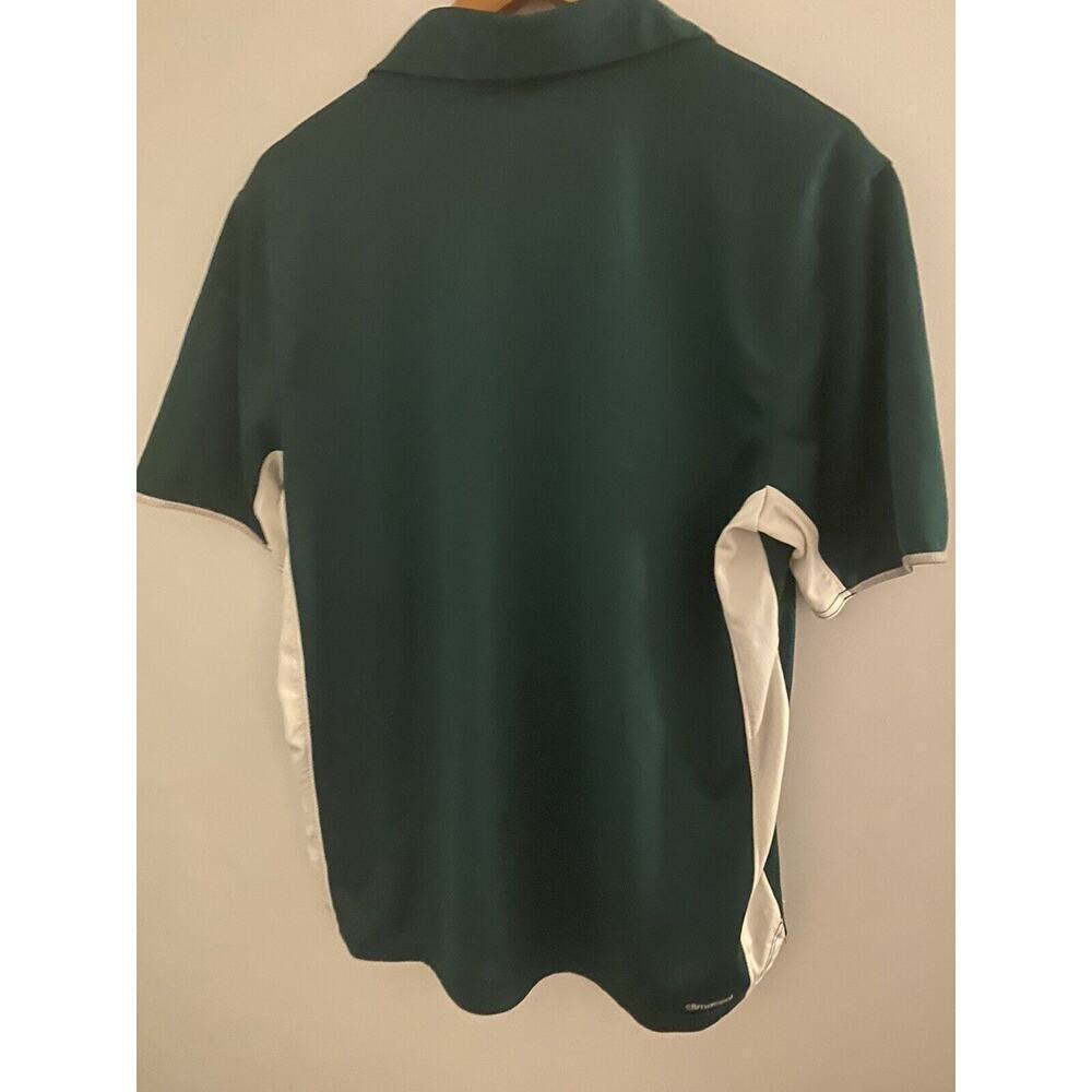 Adidas Golf Polo Green Men’s Med - Picture 3 of 5